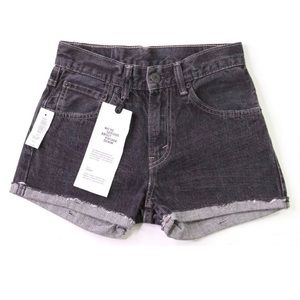 NWT Levi’s Black 505 Jean shorts